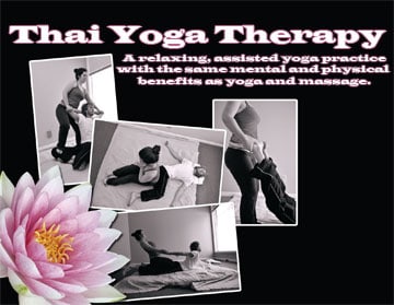 Thai Yoga Therapy Flyer